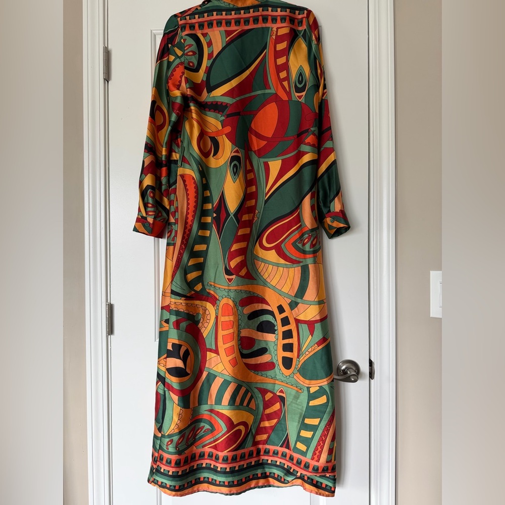 Unika multicolor shirtdress SOLD - Picture 5 of 16